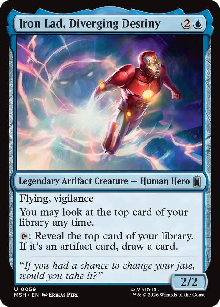 Iron Lad, Diverging Destiny 59 (Marvel Super Heroes) 