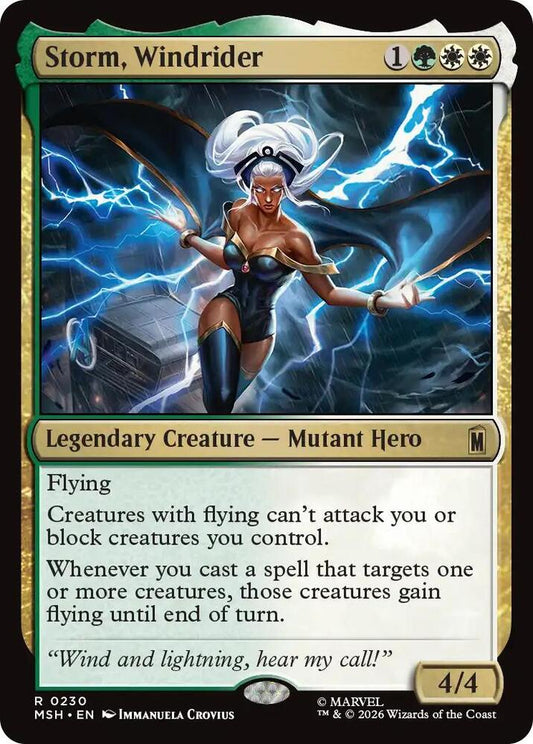 Storm, Windrider 230 (Marvel Super Heroes) 