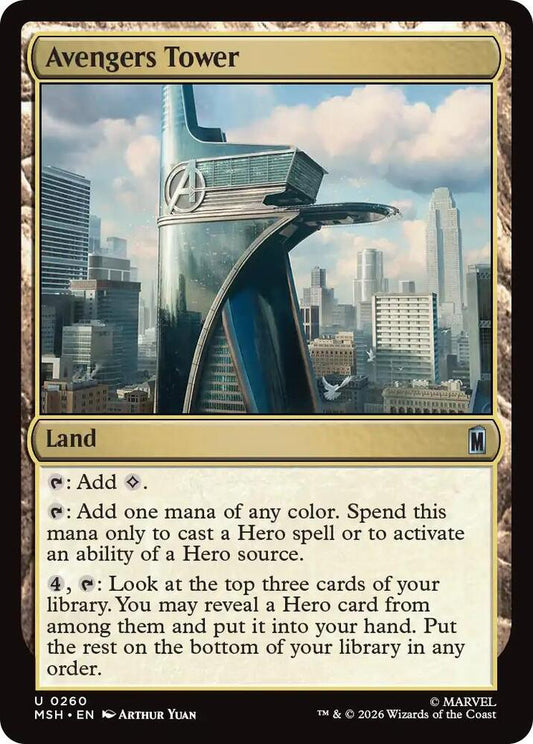 Avengers Tower 260 (Marvel Super Heroes)  - Foil