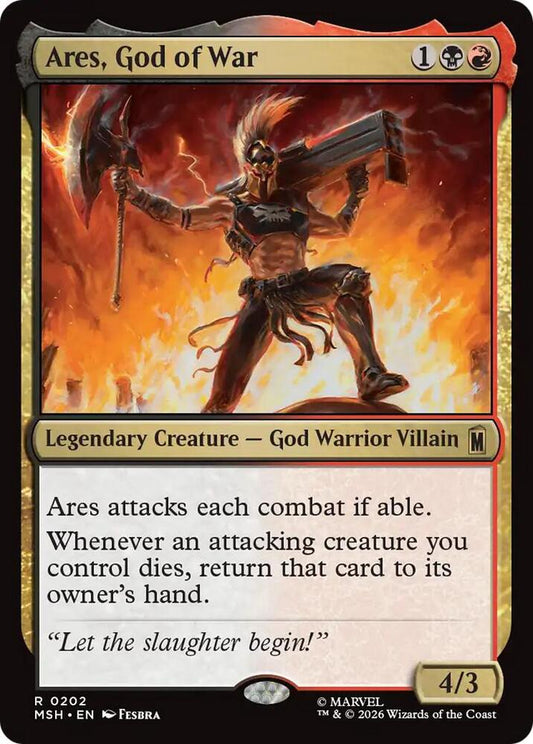 Ares, God of War 202 (Marvel Super Heroes) 