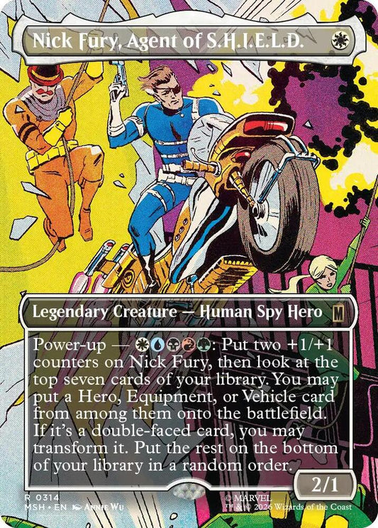 Nick Fury, Agent of S.H.I.E.L.D. 314 (Marvel Super Heroes)  - Borderless