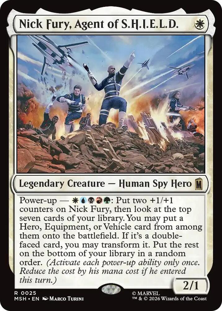 Nick Fury, Agent of S.H.I.E.L.D. 25 (Marvel Super Heroes)  - Foil