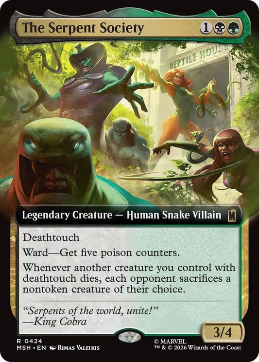 The Serpent Society 424 (Marvel Super Heroes)  - Extended Art