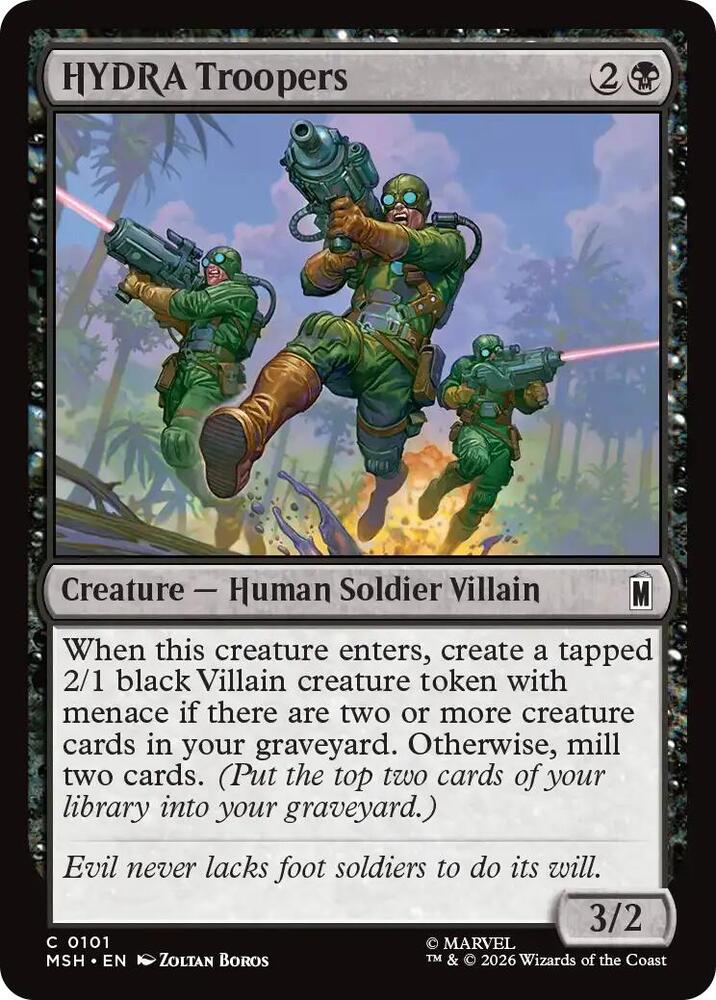 HYDRA Troopers 101 (Marvel Super Heroes)  - Foil