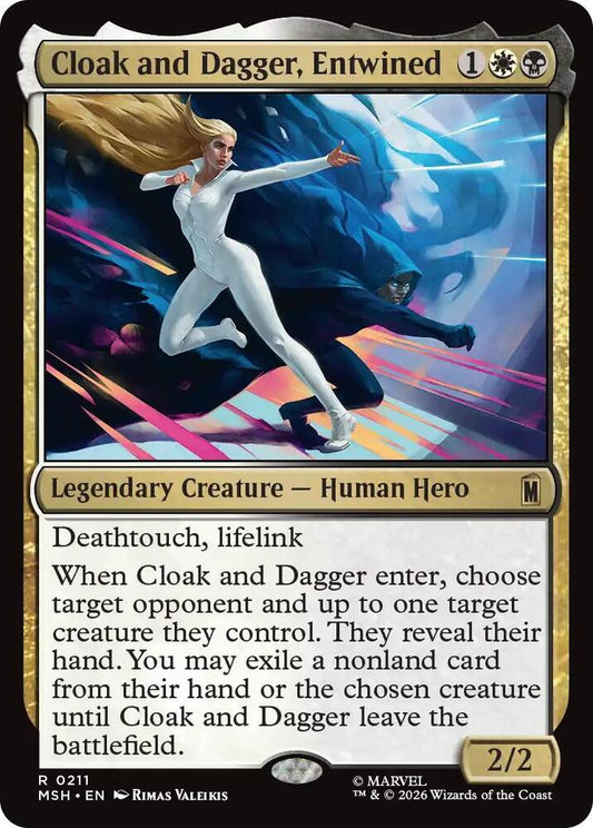 Cloak and Dagger, Entwined 211 (Marvel Super Heroes)  - Foil