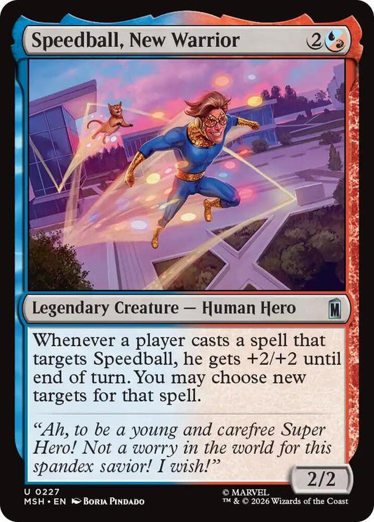 Speedball, New Warrior 227 (Marvel Super Heroes) 