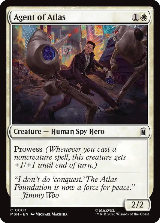 Agent of Atlas 3 (Marvel Super Heroes)  - Foil