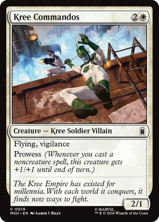 Kree Commandos 19 (Marvel Super Heroes)  - Foil