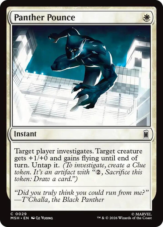 Panther Pounce 29 (Marvel Super Heroes)  - Foil
