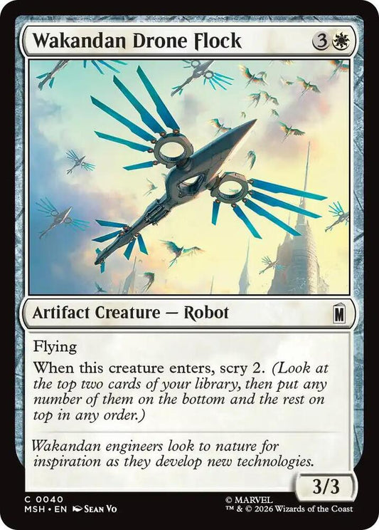 Wakandan Drone Flock 40 (Marvel Super Heroes)  - Foil