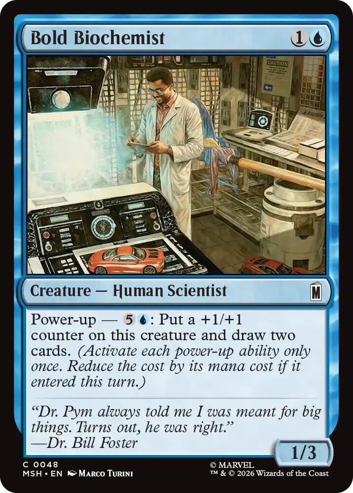 Bold Biochemist 48 (Marvel Super Heroes) 
