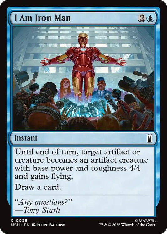 I Am Iron Man 58 (Marvel Super Heroes)  - Foil