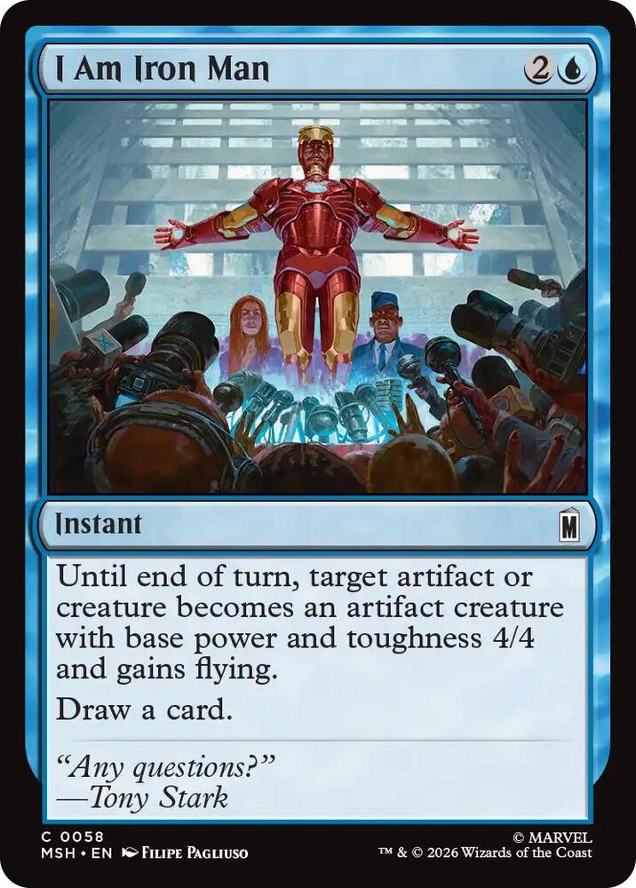 I Am Iron Man 58 (Marvel Super Heroes) 