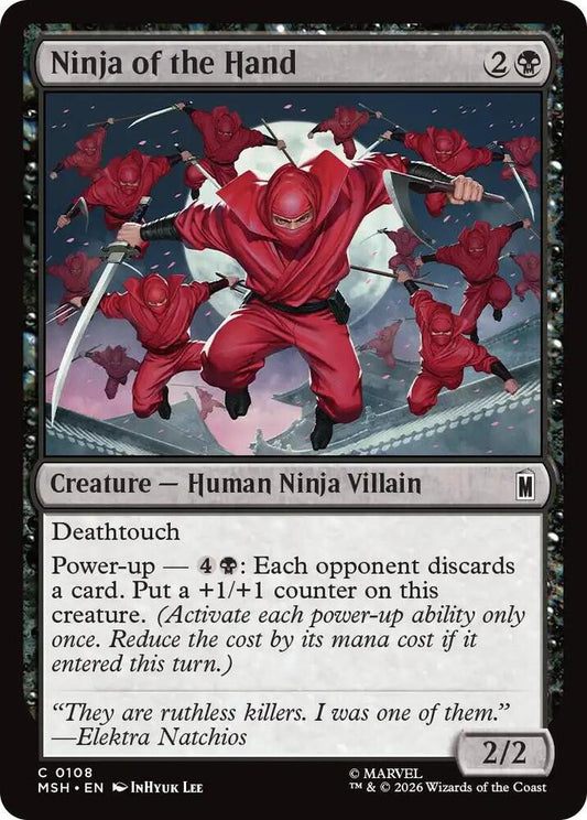 Ninja of the Hand 108 (Marvel Super Heroes) 