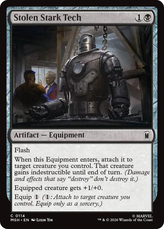 Stolen Stark Tech 114 (Marvel Super Heroes)  - Foil