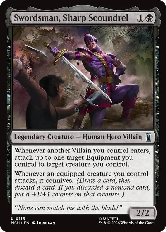 Swordsman, Sharp Scoundrel 116 (Marvel Super Heroes)  - Foil
