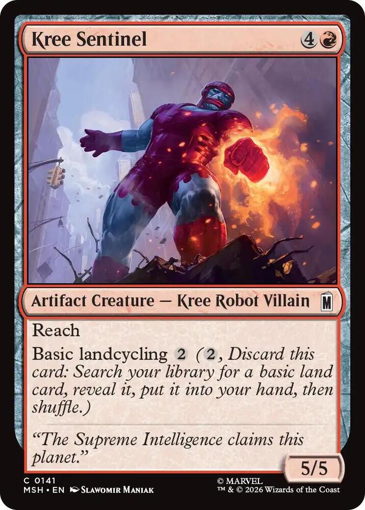 Kree Sentinel 141 (Marvel Super Heroes) 
