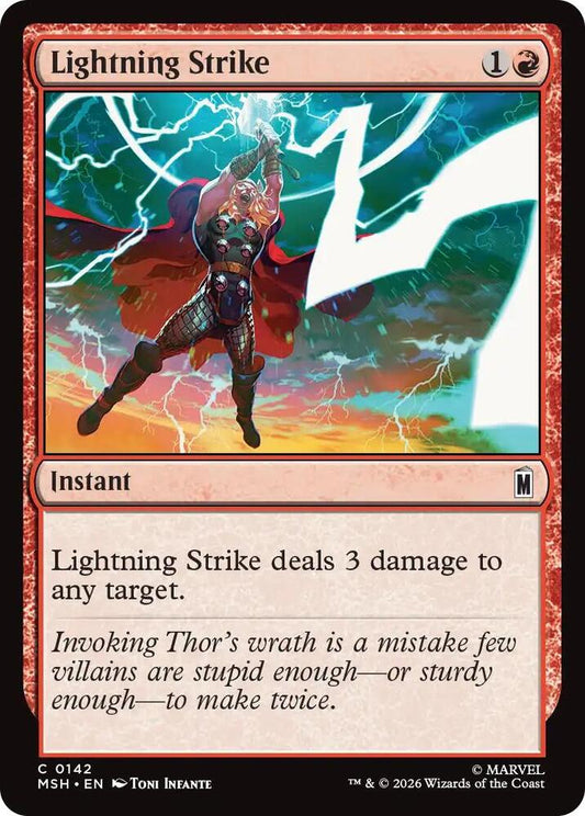Lightning Strike 142 (Marvel Super Heroes) 