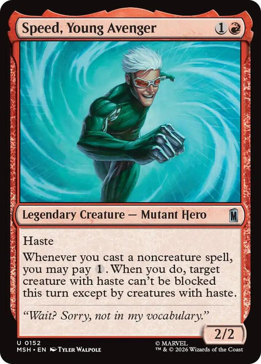 Speed, Young Avenger 152 (Marvel Super Heroes)  - Foil