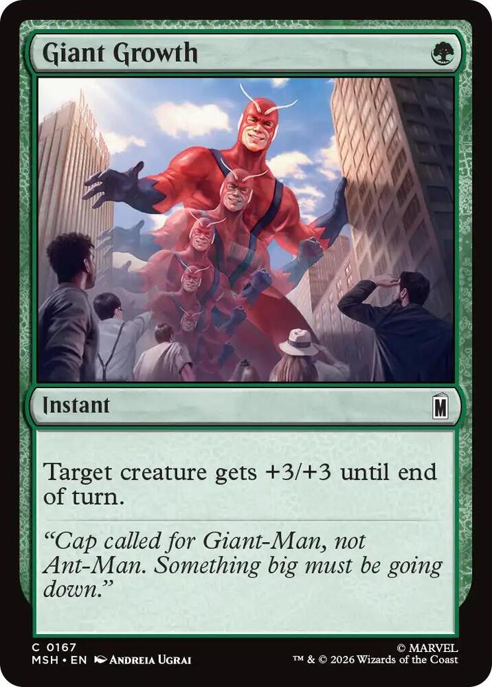 Giant Growth 167 (Marvel Super Heroes) 