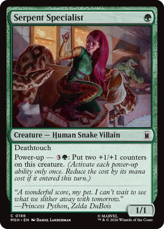 Serpent Specialist 186 (Marvel Super Heroes) 