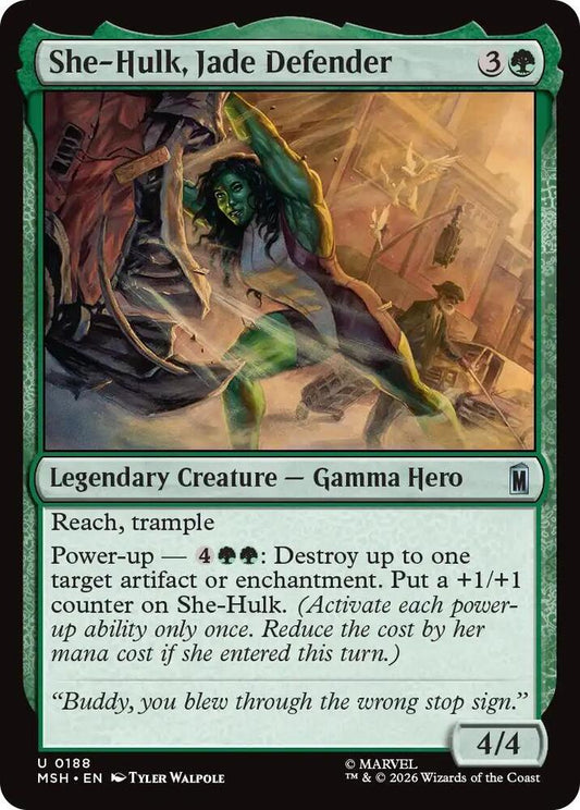 She-Hulk, Jade Defender 188 (Marvel Super Heroes) 