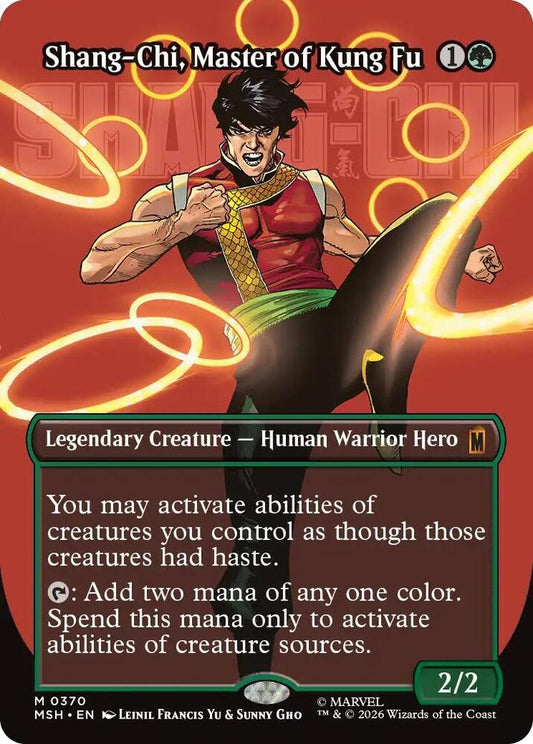 Shang-Chi, Master of Kung Fu 370 (Marvel Super Heroes)  - Borderless