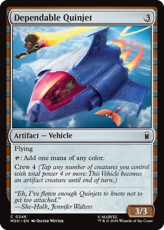 Dependable Quinjet 246 (Marvel Super Heroes) 