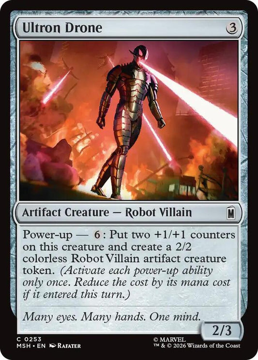 Ultron Drone 253 (Marvel Super Heroes)  - Foil