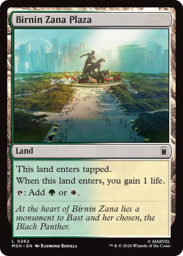 Birnin Zana Plaza 262 (Marvel Super Heroes) 