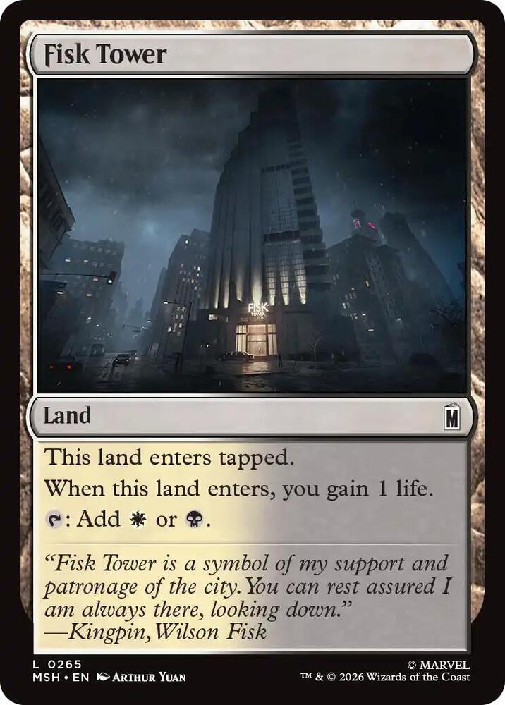 Fisk Tower 265 (Marvel Super Heroes) 