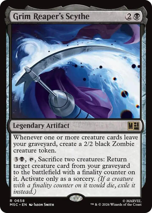 Grim Reapers Scythe 658 (Commander: Marvel Super Heroes)  - Foil