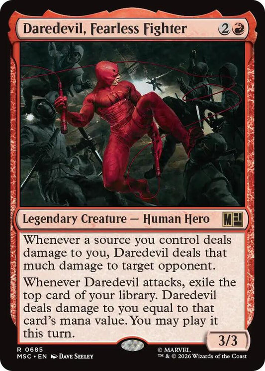 Daredevil Fearless Fighter 685 (Commander: Marvel Super Heroes)  - Foil