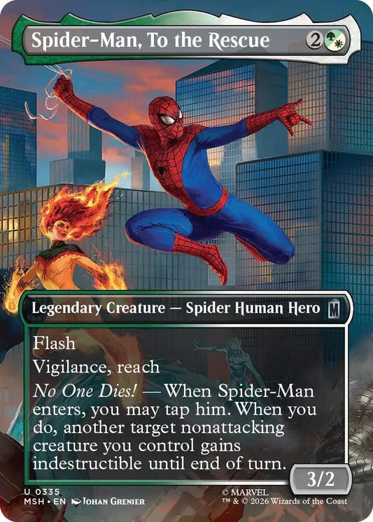 Spider-Man, To the Rescue 335 (Marvel Super Heroes)  - Borderless