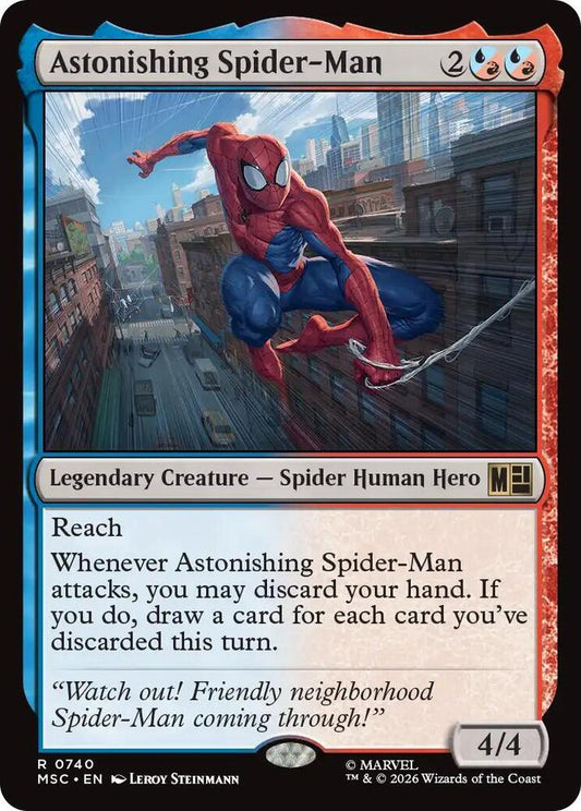 Astonishing Spider Man 740 (Commander: Marvel Super Heroes)  - Foil