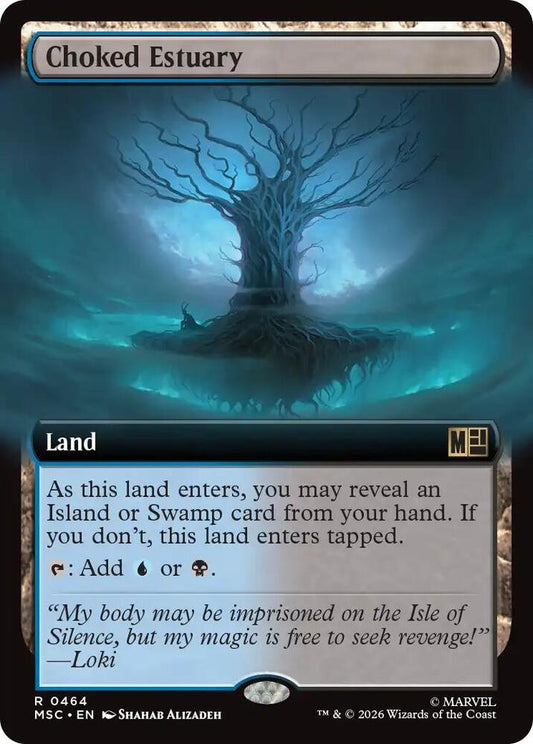 Choked Estuary Extended Art 464 (Commander: Marvel Super Heroes) 