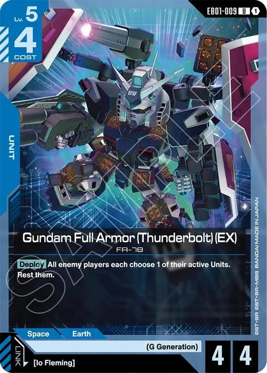 Gundam Full Armor (Thunderbolt) (EX) EB01-009 (Eternal Nexus) 