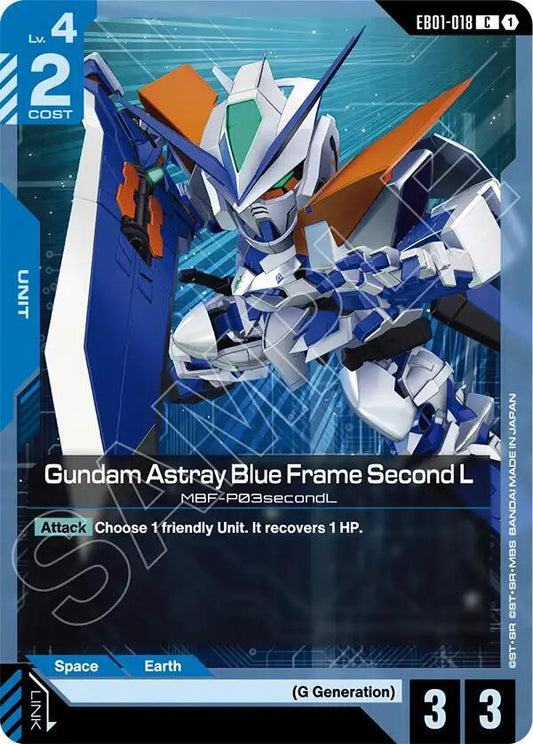 Gundam Astray Blue Frame Second L EB01-018 (Eternal Nexus) 