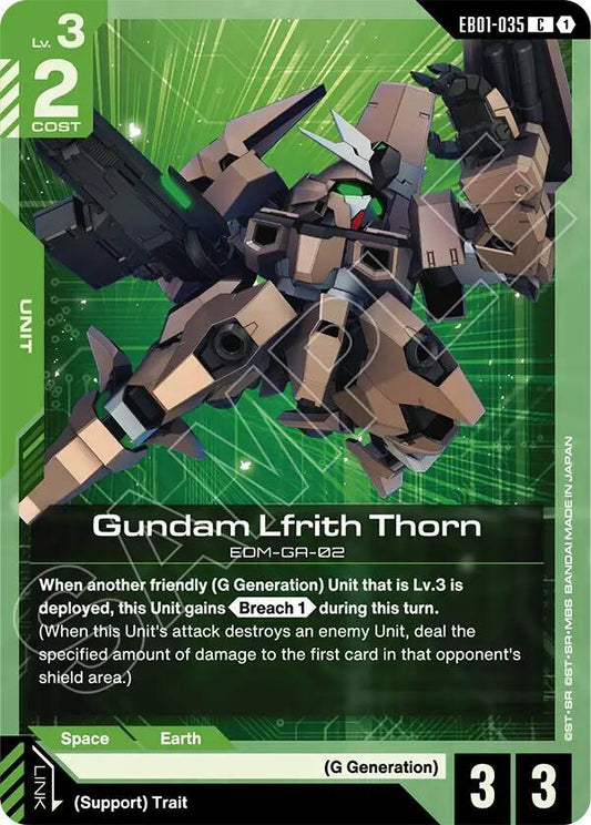 Gundam Lfrith Thorn EB01-035 (Eternal Nexus) 