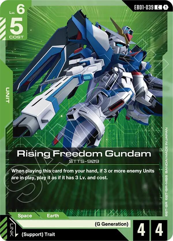 Rising Freedom Gundam EB01-039 (Eternal Nexus) 