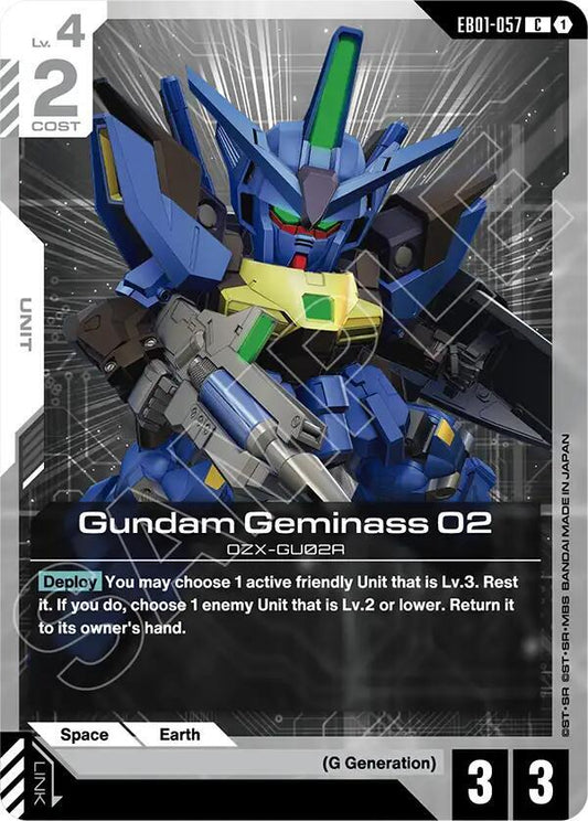 Gundam Geminass 02 EB01-057 (Eternal Nexus) 