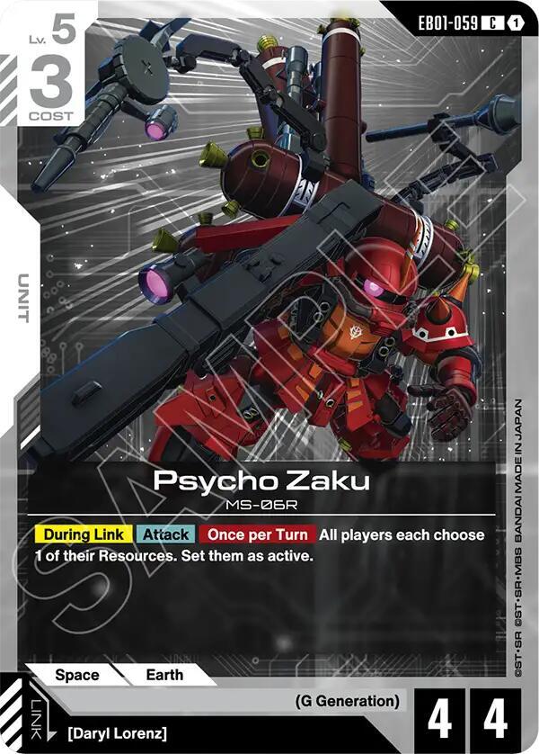 Psycho Zaku EB01-059 (Eternal Nexus) 