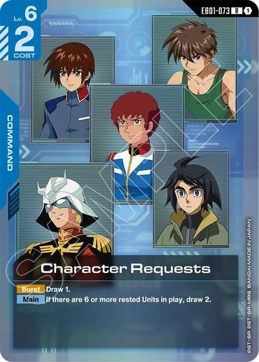 Character Requests EB01-073 (Eternal Nexus)  - Holofoil