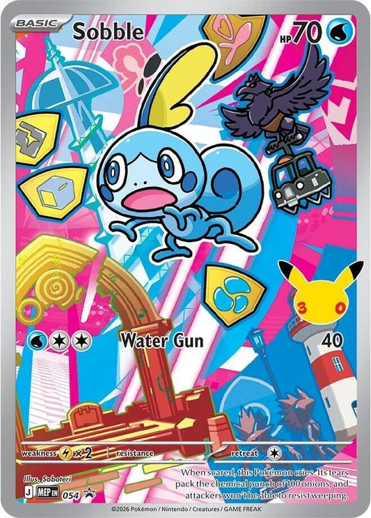 Sobble 054 (ME: Mega Evolution Promo)  - Holofoil
