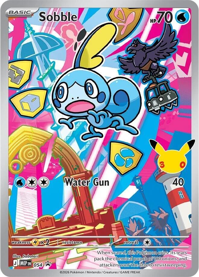 Sobble 054 054 (ME: Mega Evolution Promo)  - Holofoil
