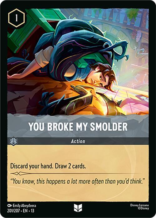 You Broke My Smolder 201/204 (Attack of the Vine!) 