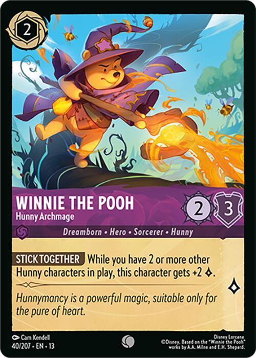 Winnie the Pooh, Hunny Archmage 40/204 (Attack of the Vine!) 