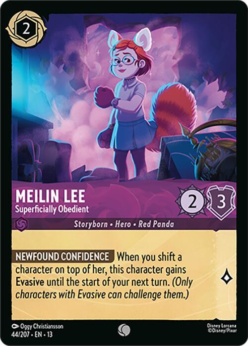 Meilin Lee, Superficially Obedient 44/207 (Attack of the Vine!) 