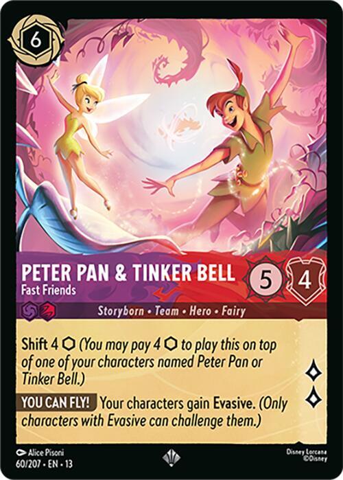 Peter Pan and Tinker Bell, Fast Friends 60/204 (Attack of the Vine!) 