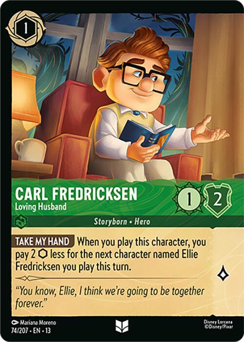 Carl Fredricksen, Loving Husband 74/204 (Attack of the Vine!)  - Cold Foil
